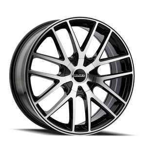 TOUREN 3260 TR60 GLOSS BLACK MACHINED WHEELS | 16X7 | 4X100/4X114.3 | OFFSET: 42MM | CB: 67.1MM