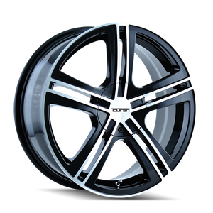 TOUREN 3262 TR62 GLOSS BLACK MACHINED WHEELS | 16X7 | 4X108/4X114.3 | OFFSET: 40MM | CB: 67.1MM