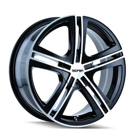 TOUREN 3262 TR62 GLOSS BLACK MACHINED WHEELS | 16X7 | 4X100/4X114.3 | OFFSET: 40MM | CB: 67.1MM