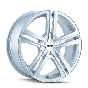 TOUREN 3262 TR62 GLOSS HYPER SILVER MACHINED WHEELS | 16X7 | 5X110/5X115 | OFFSET: 40MM | CB: 72.62MM