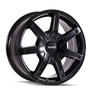 TOUREN 3265 TR65 GLOSS BLACK WHEELS | 17X7.5 | 6X120/6X132 | OFFSET: 30MM | CB: 74.5MM