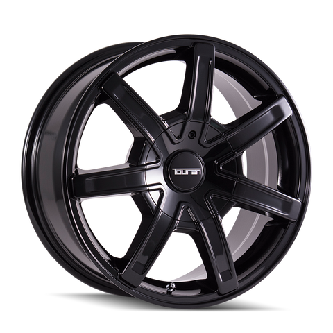 TOUREN 3265 TR65 GLOSS BLACK WHEELS | 17X7.5 | 6X120/6X132 | OFFSET: 30MM | CB: 74.5MM