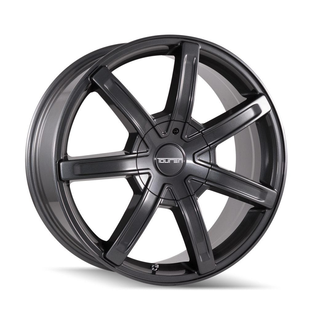 TOUREN 3265 TR65 MATTE GUNMETAL WHEELS | 17X7.5 | 5X108/5X114.3 | OFFSET: 40MM | CB: 72.62MM