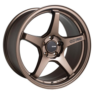 ENKEI TS-5 MATTE BRONZE WHEELS | 17X8 | 5X100 | OFFSET: 45MM | CB: 72.6MM