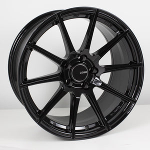 ENKEI TS-10 GLOSS BLACK WHEELS | 17X8 | 4X100 | OFFSET: 40MM | CB: 72.6MM