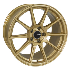 ENKEI TS-10 GOLD WHEELS | 18X8.5 | 5X114.3 | OFFSET: 50MM | CB: 72.6MM