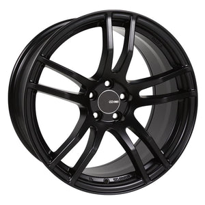 ENKEI TX5 BLACK PAINT WHEELS | 18X8 | 5X114..3 | OFFSET: 35MM | CB: 72.6MM