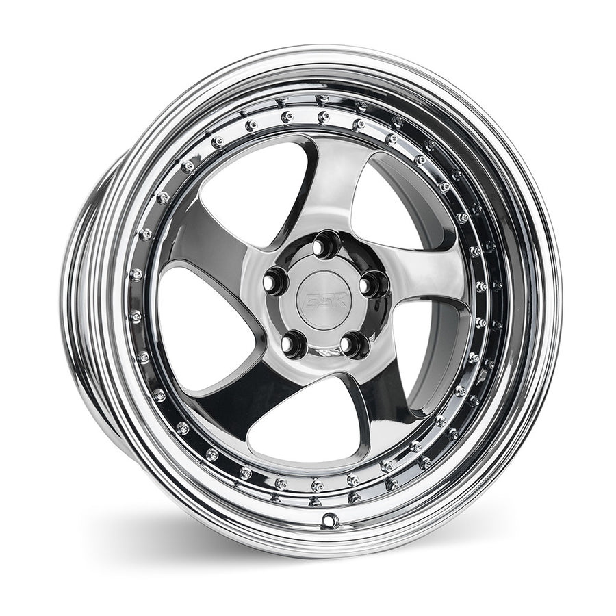 ESR SR02 BLACK CHROME WHEELS | 18X9.5 | 5X100 | OFFSET: 35MM | CB: 72.6MM