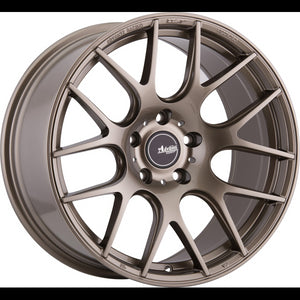 ADVANTI RACING VIGOROSO V1 GLOSS BRONZE WHEELS | 17X8 | 5X100 | OFFSET: 38MM | CB: 73.1MM