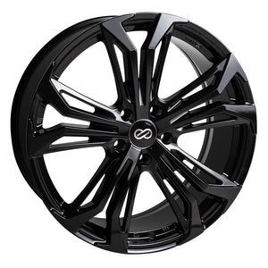 ENKEI VORTEX5 MATTE BLACK WHEELS | 18X8 | 5X120 | OFFSET: 40MM | CB: 72.6MM