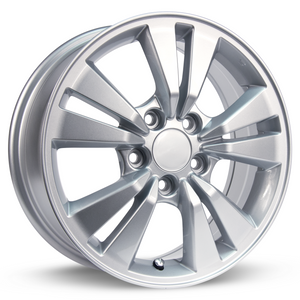 RTX AKIO SILVER WHEELS | 16X6.5 | 5X114.3 | OFFSET: 50MM | CB: 64.1MM