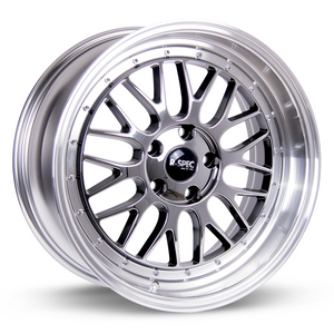 RTX AMAZE II BLACK CHROME (PVD) WITH MACHINED LIP WHEELS | 17X7.5 | 5X114.3 | OFFSET: 40MM | CB: 73.1MM