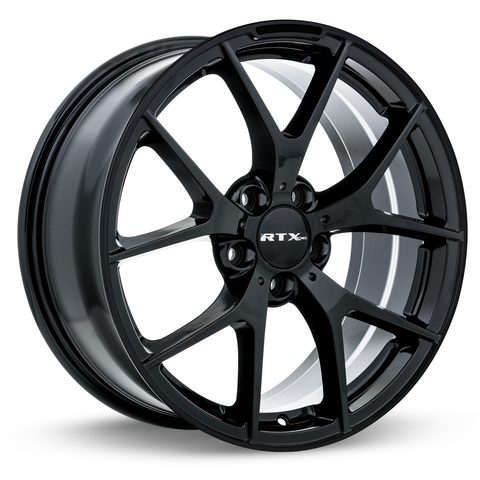 RTX ARROW SATIN BLACK WHEELS | 19X8 | 5X112 | OFFSET: 45MM | CB: 66.6MM