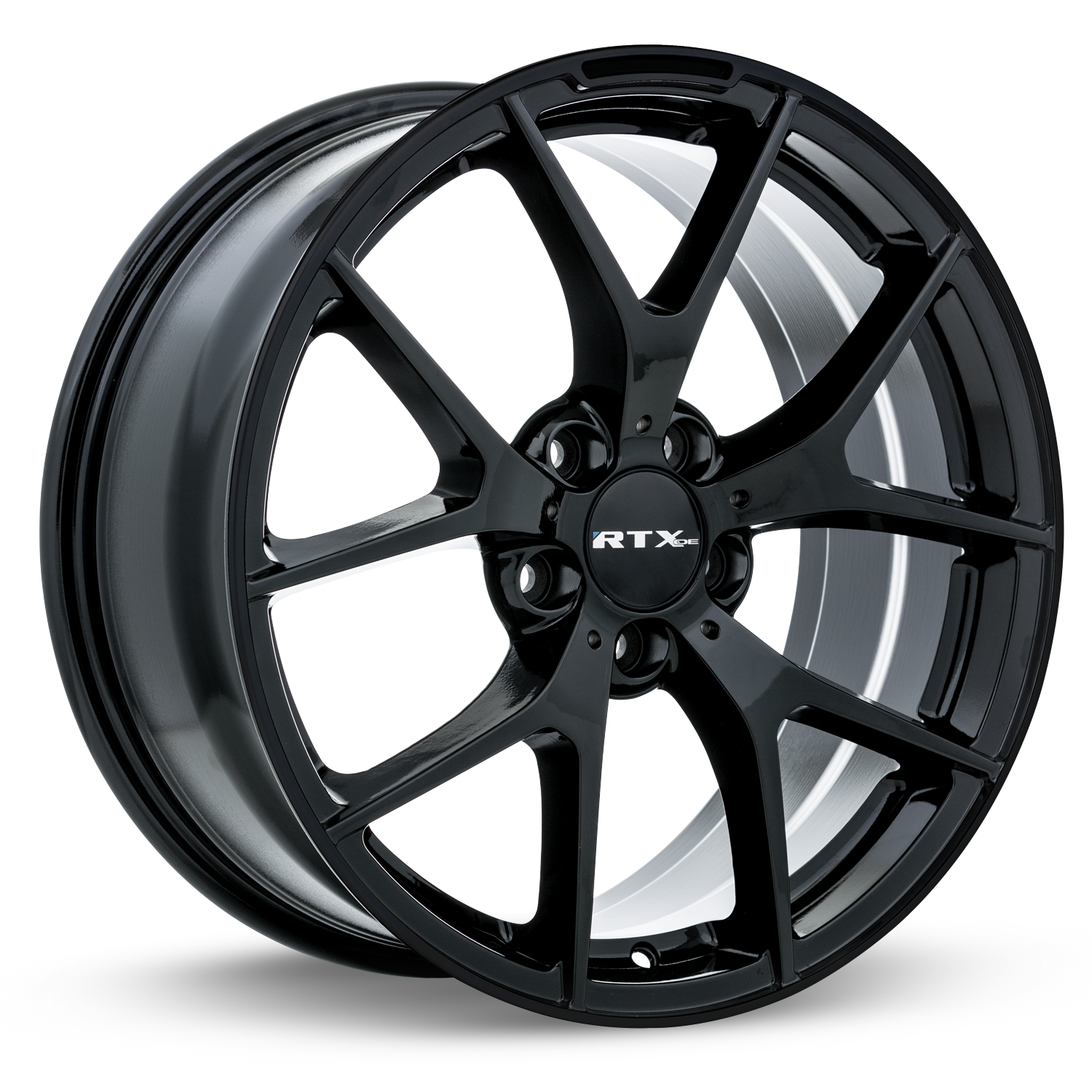 RTX ARROW SATIN BLACK WHEELS | 18X8 | 5X112 | OFFSET: 45MM | CB: 66.6MM