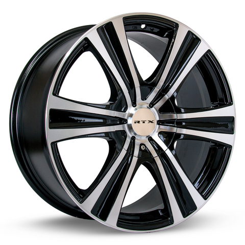 RTX ASPEN BLACK MACHINED WHEELS | 18X8 | 5X114.3/127 | OFFSET: 35MM | CB: 73.1MM