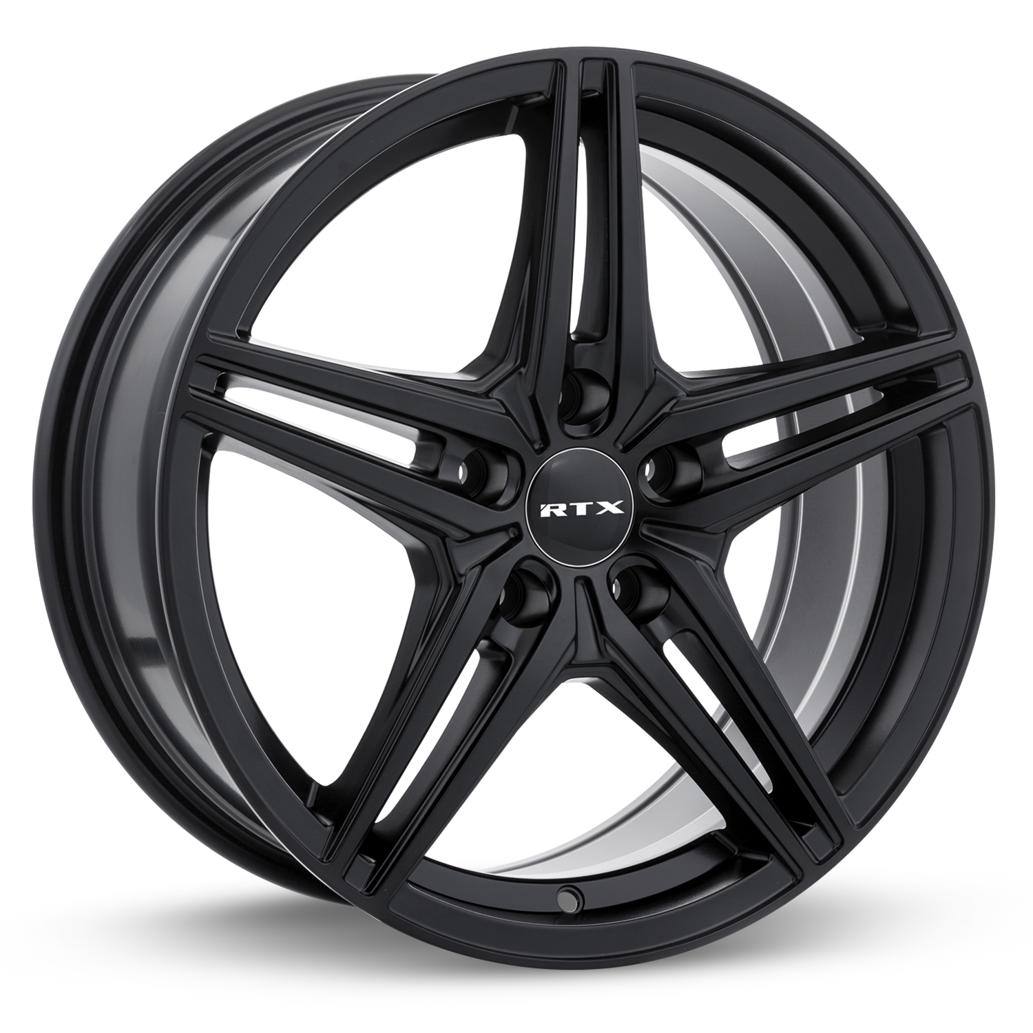 RTX BERN SATIN BLACK WHEELS | 17X7.5 | 5X112 | OFFSET: 42MM | CB: 66.6MM