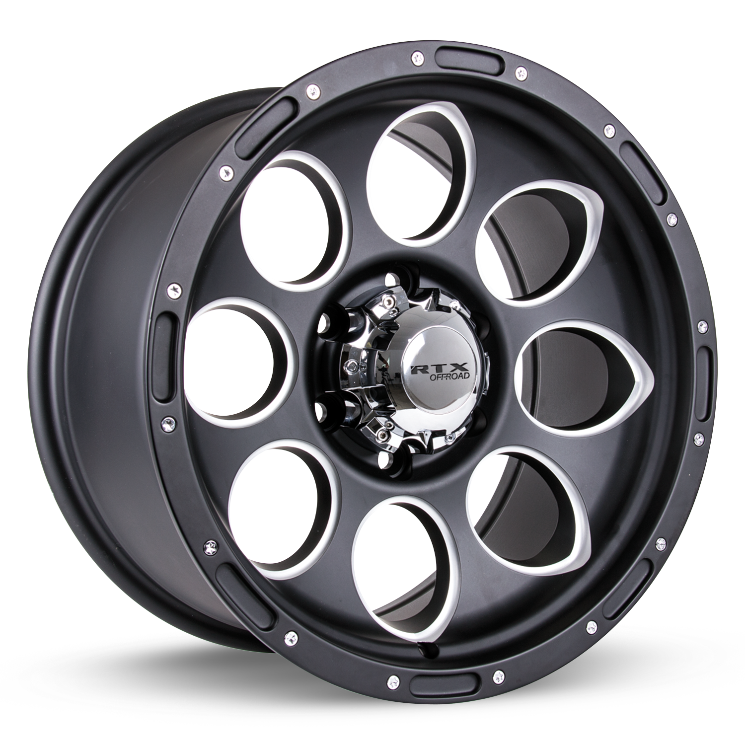 RTX BLAST II MATTE BLACK MILLED WHEELS | 17X9 | 6X139.7 | OFFSET: 10MM | CB: 106.1MM