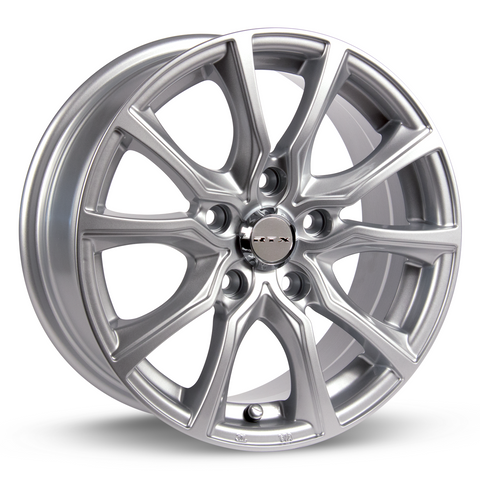 RTX CONTOUR SILVER WHEELS | 17X7.5 | 5X114.3 | OFFSET: 40MM | CB: 73.1MM