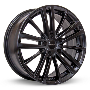 RTX COSMOS SATIN BLACK WHEELS | 17X7.5 | 5X100 | OFFSET: 42MM | CB: 56.1MM