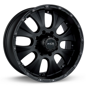 RTX CRAWLER MATTE BLACK WHEELS | 17X8 | 5X139.7 | OFFSET: 20MM | CB: 78.1MM