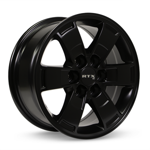 RTX DENVER SATIN BLACK WHEELS | 16X7 | 6X120 | OFFSET: 25MM | CB: 67.1MM