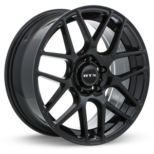 RTX ENVY GLOSS BLACK WHEELS | 16X6.5 | 5X105 | OFFSET: 38MM | CB: 56.6MM