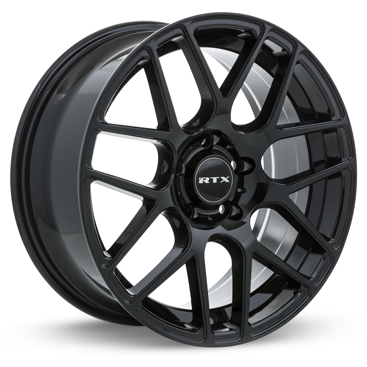 RTX ENVY GLOSS BLACK WHEELS | 16X6.5 | 5X112 | OFFSET: 38MM | CB: 66.6MM