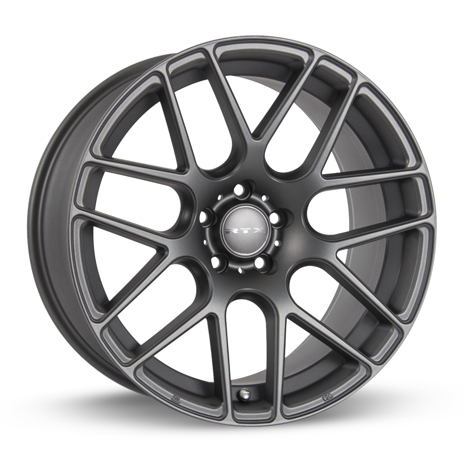 RTX ENVY MATTE GUNMETAL WHEELS | 17X7.5 | 5X114.3 | OFFSET: 40MM | CB: 73.1MM