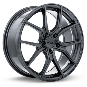 RTX FF10 GUNMETAL WHEELS | 18X8 | 5X114.3 | OFFSET: 42MM | CB: 73.1MM