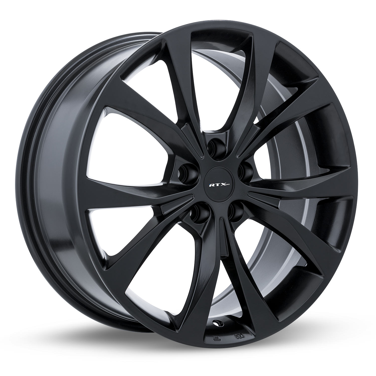 RTX FLINT SATIN BLACK WHEELS | 19X8 | 5X108 | OFFSET: 42MM | CB: 63.4MM