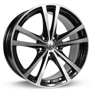 RTX FORCE BLACK MACHINED WHEELS | 15X6.5 | 5X114.3 | OFFSET: 45MM | CB: 73.1MM