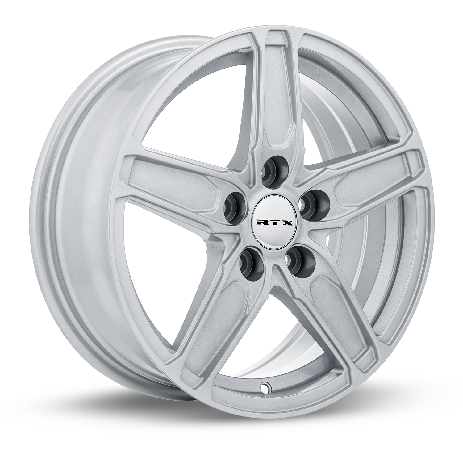 RTX FROST SILVER WHEELS | 18X8 | 5X112 | OFFSET: 45MM | CB: 66.6MM