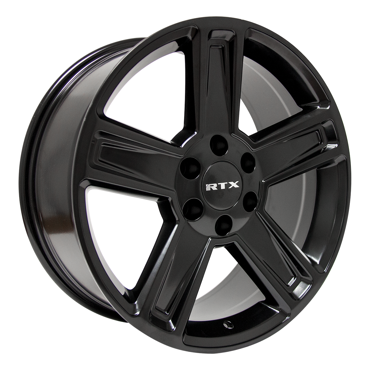 RTX GLACIER SATIN BLACK WHEELS | 17X8 | 6X135 | OFFSET: 30MM | CB: 87.1MM