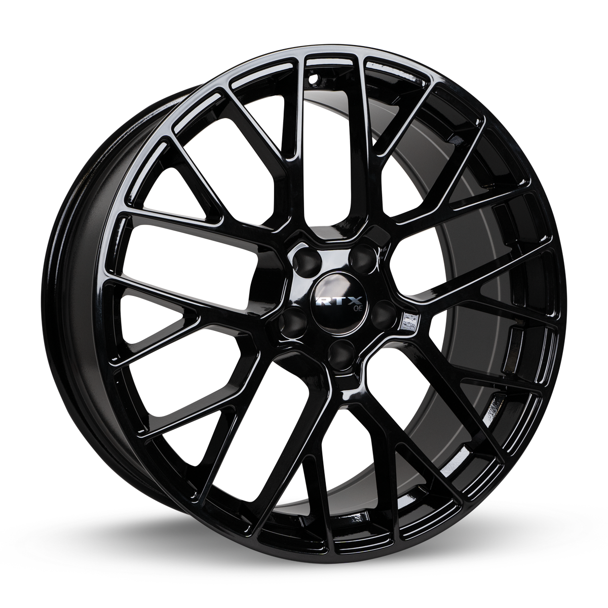 RTX HAUSEN GLOSS BLACK WHEELS | 20X10 | 5X112 | OFFSET: 20MM | CB: 66.6MM