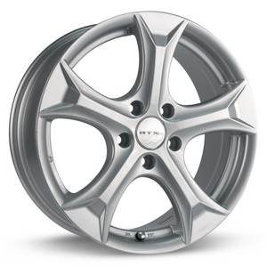 RTX HIDA SILVER WHEELS | 17X7 | 5X114.3 | OFFSET: 45MM | CB: 60.1MM