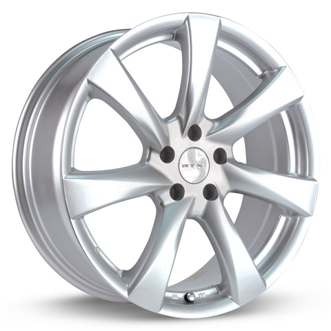 RTX HIRADO SILVER WHEELS | 18X7.5 | 5X114.3 | OFFSET: 35MM | CB: 60.1MM