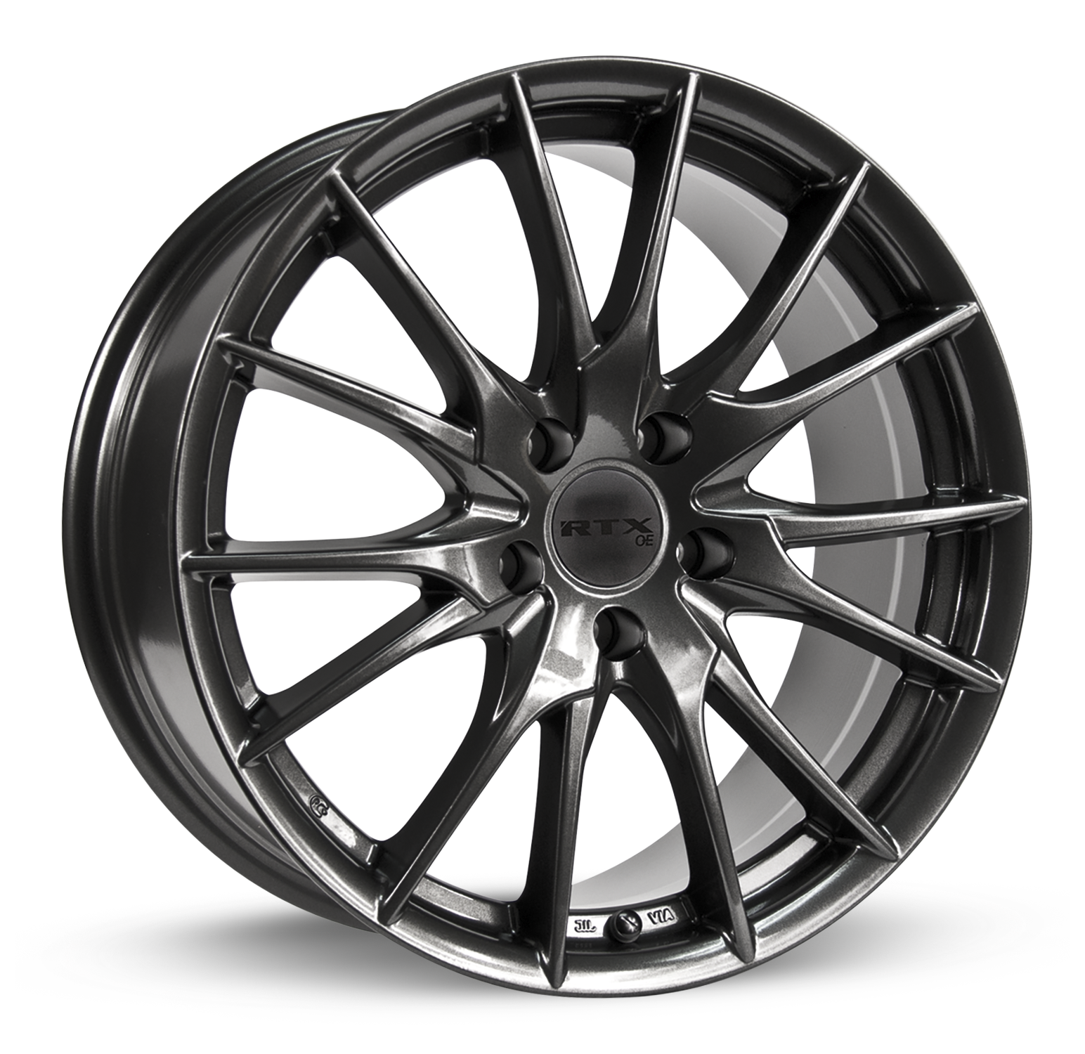 RTX IPL DARK GUNMETAL WHEELS | 18X8 | 5X114.3 | OFFSET: 40MM | CB: 66.1MM