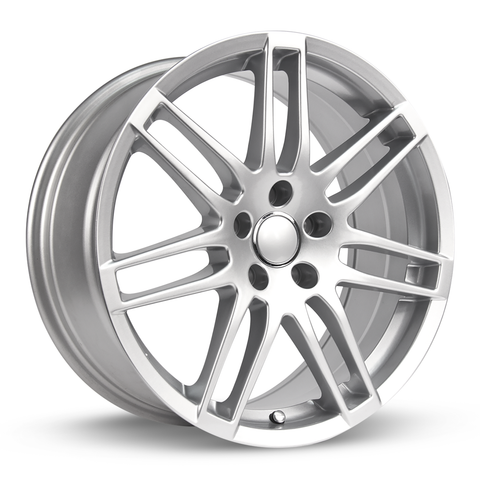 RTX INGOLSTADT SILVER WHEELS | 17X7.5 | 5X112 | OFFSET: 35MM | CB: 66.6MM