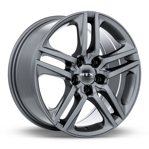 RTX KITA GUNMETAL WHEELS | 17X8 | 5X114.3 | OFFSET: 45MM | CB: 64.1MM