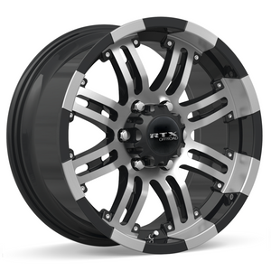 RTX LOKI II BLACK MACHINED WHEELS | 18X9 | 6X135 | OFFSET: 20MM | CB: 87.1MM