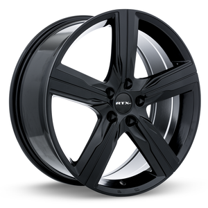 RTX LUND SATIN BLACK WHEELS | 19X8 | 5X108 | OFFSET: 38MM | CB: 63.4MM