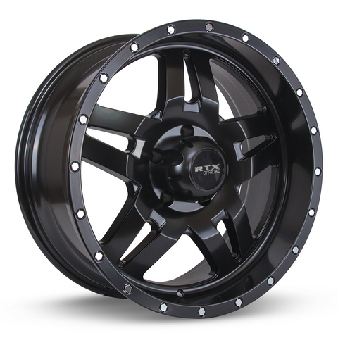 RTX MESA SATIN BLACK WHEELS | 17X9 | 6X135 | OFFSET: 10MM | CB: 87.1MM