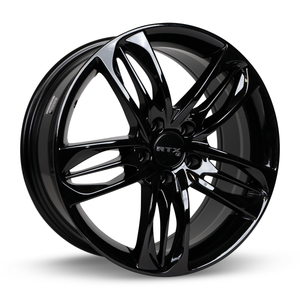 RTX MINATO GLOSS BLACK WHEELS | 19X8.5 | 5X114.3 | OFFSET: 45MM | CB: 64.1MM