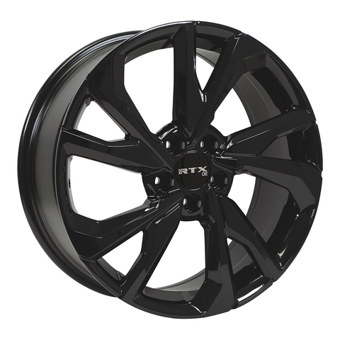 RTX NIKKO GLOSS BLACK WHEELS | 18X8 | 5X114.3 | OFFSET: 45MM | CB: 64.1MM