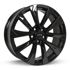 RTX NODA GLOSS BLACK WHEELS | 17X7.5 | 5X114.3 | OFFSET: 40MM | CB: 60.1MM