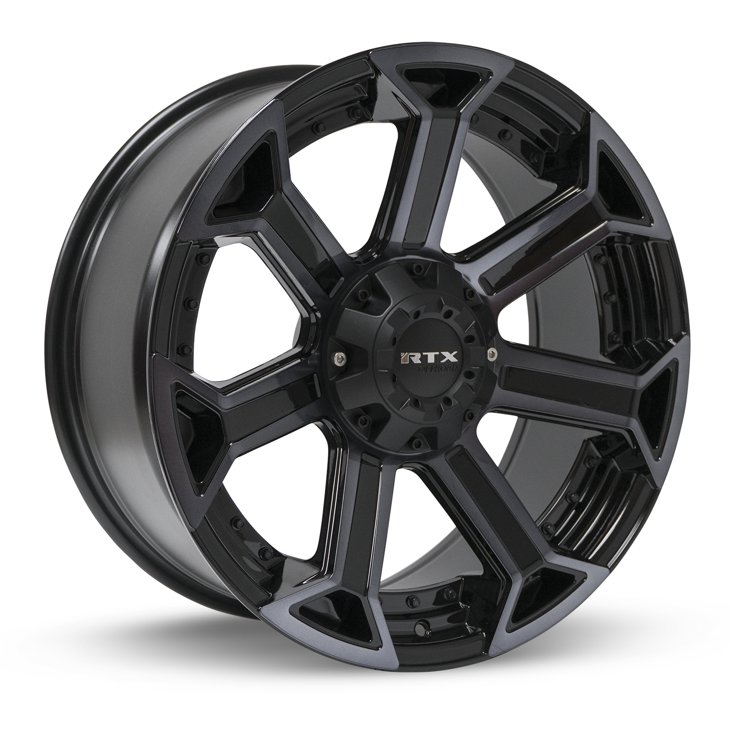 RTX PEAK BLACK MACHINED GREY WHEELS | 18X9 | 6X135/139.7 | OFFSET: 0MM | CB: 87.1MM