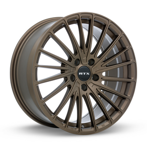 RTX POLAR SATIN BRONZE WHEELS | 17X7.5 | 5X114.3 | OFFSET: 40MM | CB: 73.1MM