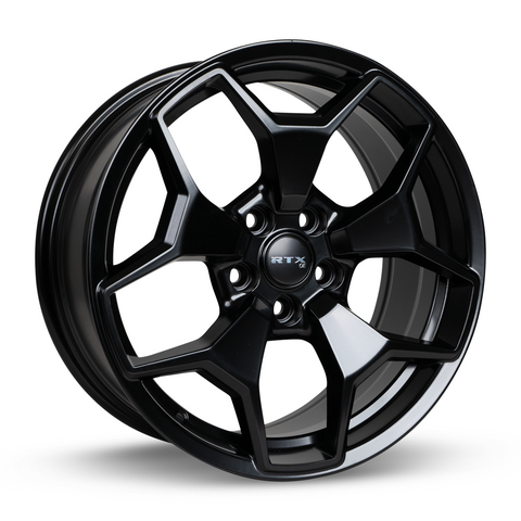 RTX RANCH SATIN BLACK WHEELS | 17X7.5 | 5X108 | OFFSET: 35MM | CB: 63.4MM