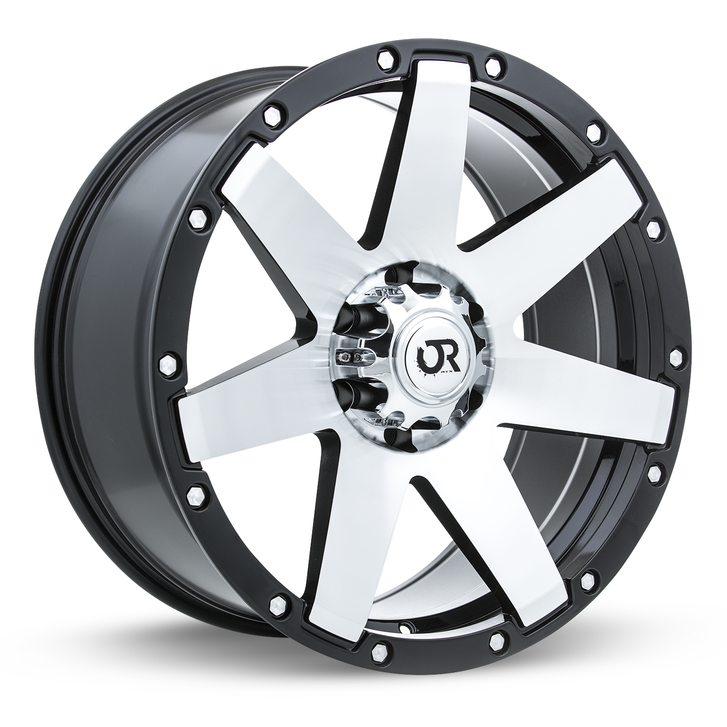 RTX RAIDER BLACK MACHINED WHEELS | 18X8.5 | 6X139.7 | OFFSET: 5MM | CB: 106.1MM