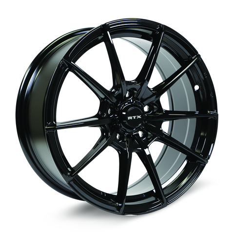 RTX SL01 GLOSS BLACK WHEELS | 16X7 | 5X114.3 | OFFSET: 40MM | CB: 73.1MM